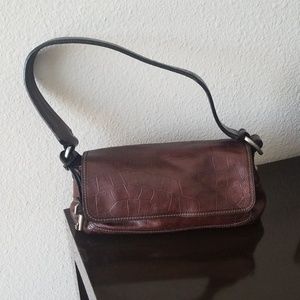 Fossil Brown Leather Handbag